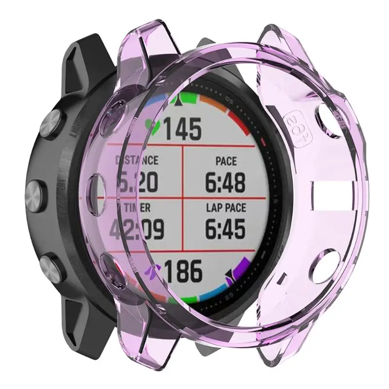 Для Garmin Fenix6S/Fenix6S мягкий кристально чистый ТПУ защитный чехол рамка аксессуары для умных часов