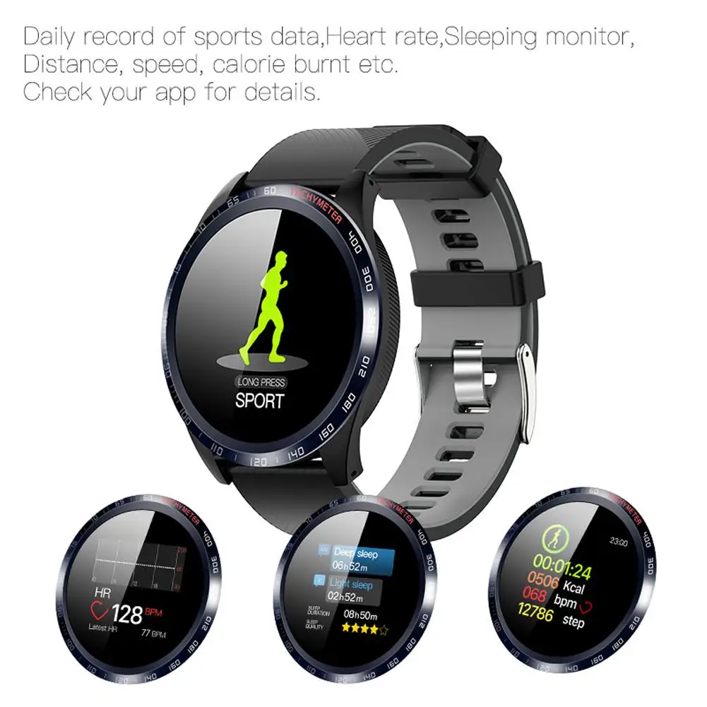 Smart Watch Bracelet IP67 Waterproof Bluetooth Fitness Tracker Pedometer Heart Rate Monitor Color Display Smart Watch