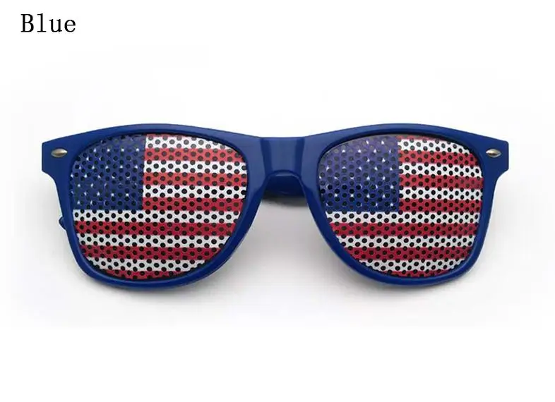 3 Rivets US National flag Spectacles Vision Care Wearable Corrective Glasses Improver Pin Hole Glasses Anti-fatigue Eye Protection - Цвет оправы: 3