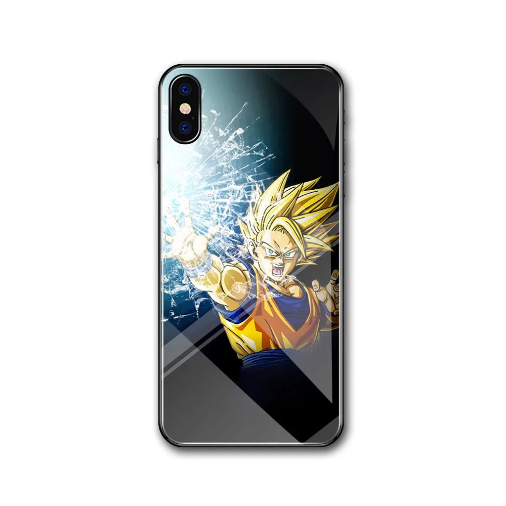 02486 Чехол Finder для iphone XS max, чехол Dragon Ball Z, Супер Saiyan, стеклянный чехол, чехол для iphone 6, 6 S, 7, 8 plus, X, XR, XS MAX, 11 pro max - Цвет: 02486