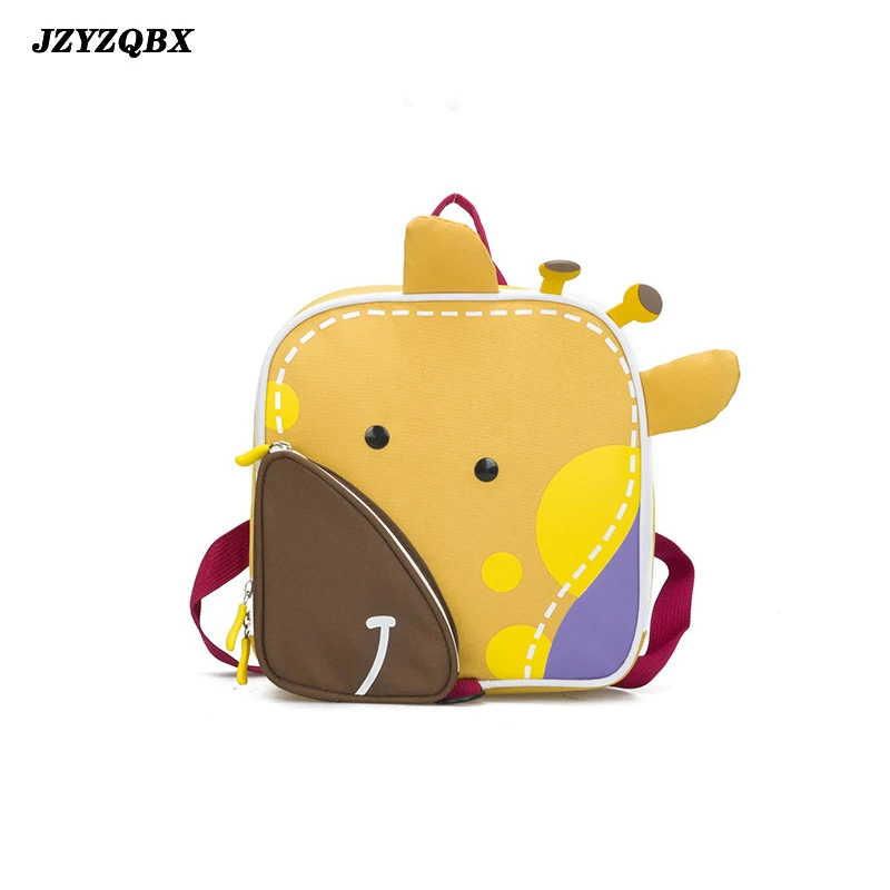 JZYZQBX мультфильм животных школьная Детская сумка-рюкзак plecak szkolny mochilas escolares infantiles школьный рюкзак для девочек
