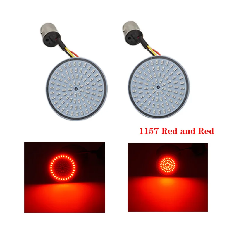 2PCS Motorcycle Turn Signal light Indicator Light Lens Cover For Harley Sportster 883 1200 Dyna Softail Heritage Fatboy |