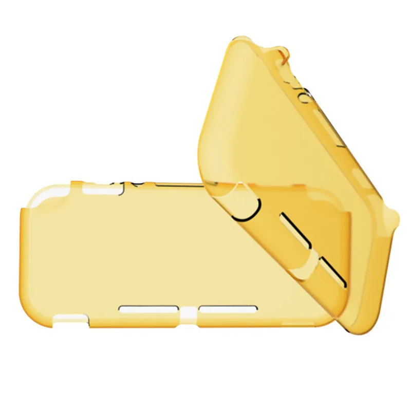 Цвет: желтый Чехол из ТПУ Для Switch Lite, защитный чехол, мягкий силиконовый чехол, чехол для нового kingd Switch Lite, защитный чехол - Цвет: Цвет: желтый
