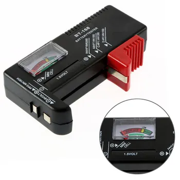 

BT-168 Digital Battery Tester Volt Checker for AA AAA C D 9V 1.5V Button Cell Battery Volt Tester Tools