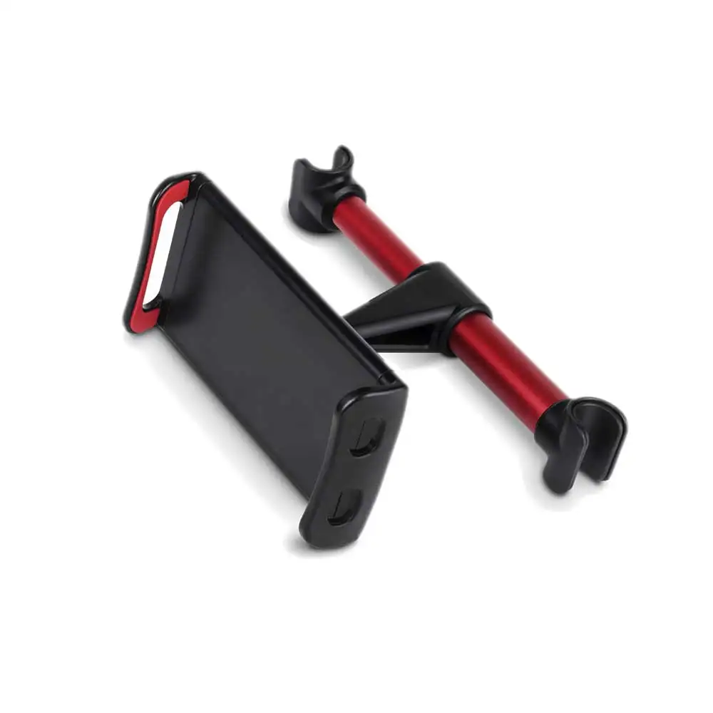 Регулируемый 4 7 9 10 12 12,9 дюймов Автомобильная задняя подушка телефон планшет подставка автомобильное заднее сиденье Органайзер на спинку сиденья кронштейн для IPhone IPad - Цвет: Красный