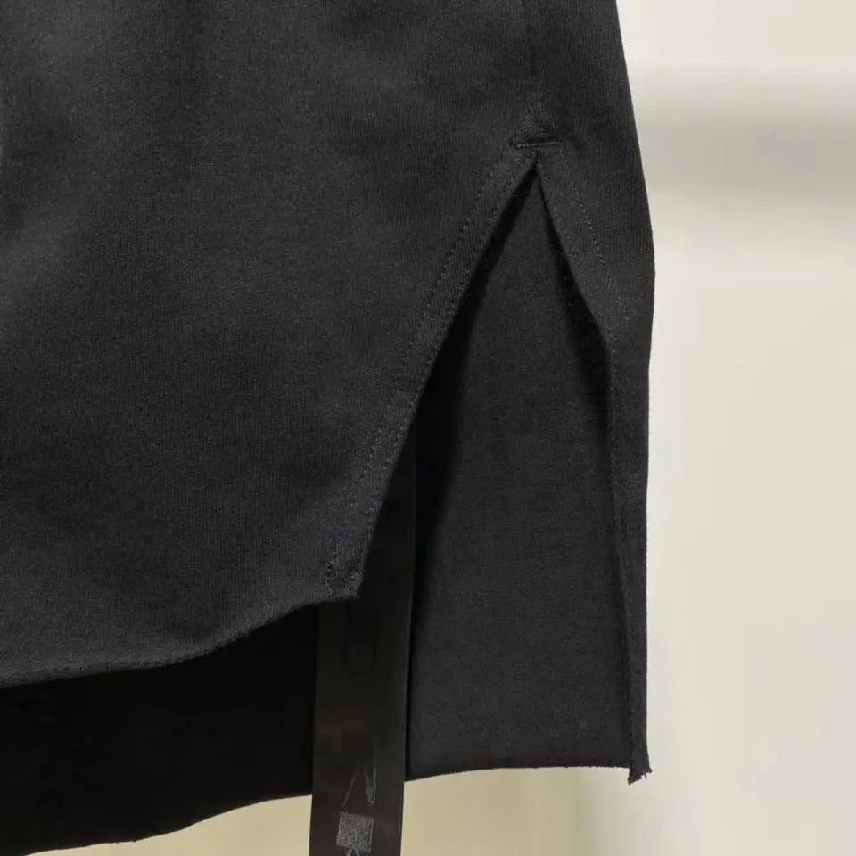 21ss Owen Seak Men Casual Short Cotton Harem Gothic Style Men's Clothing Sweatpants Summer Women Loose Black White Shorts 5