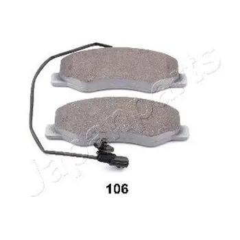 

Brake pads for NISSAN NV400 bus 2.3 dCi 2011PP-106AFJAPANPARTS
