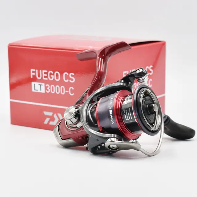 Daiwa 300daiwa Fuego Cs Lt Spinning Reel 5.3:1/6.2:1 5kg-12kg Bearings 6+ 1bb