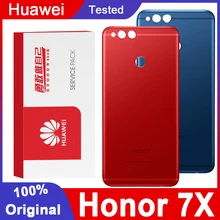 Original BackHousing Ersatz für HuaweiHonor 7X Zurück Abdeckung Batterie Glas mit Kamera Objektiv für Huawei Ehre 7X Hintere abdeckung