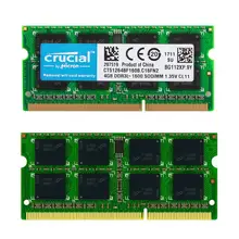 204Pin 4 Гб 1600 МГц PC3L 12800S 2RX8 DDR3L 1600 МГц Оперативная память SO-DIMM памяти ноутбука ноутбук Оперативная память