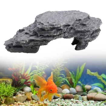 

Simulation Lawn Tortoise Hiding Cave Aquarium Tortoise Reptile Basking Hide Decoration Ornament Accessories Animal Climbing Cave
