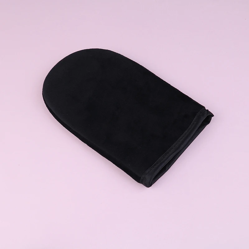 2pcs/set Black Reusable Body Self Tan Glove Applicator Tanning Gloves Cream Lotion Mousse Body Cleaning Glove Self Tanner