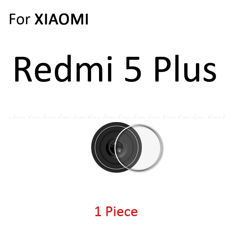 For Redmi 5 Plus Задняя Камера защитная крышка объектива закаленное Стекло чехол для Xiaomi mi 9 8 до 9 лет A3 A2 Lite Red mi Note 8, 7 6 5 10 Pro 6A S2 mi x Max 3 - Цвет: For Redmi 5 Plus