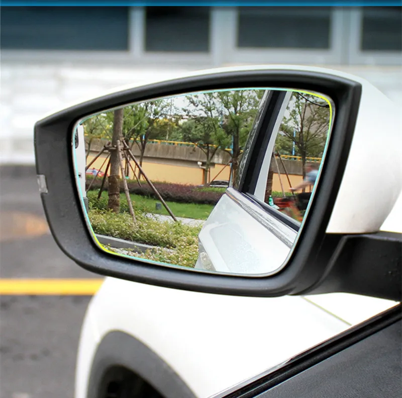 Для Tesla модель 3 2 шт. Автомобильная зеркальная защитная пленка заднего вида противотуманная прозрачная непромокаемая Защитная мягкая пленка