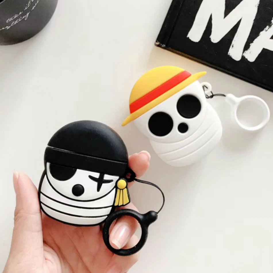 

3D Wireless Bluetooth Durian Earphone Case For Apple Airpods 2 Case Cat Ring Silicone Case For Apple Air Pods Cartoon Cute Cover