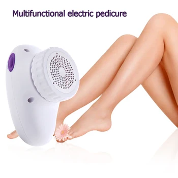 

Dropshipping Foot File Pedicure Tools Battery Powered Electric Foot File Grinder Dead Skin Callus Remover Polisher Remover