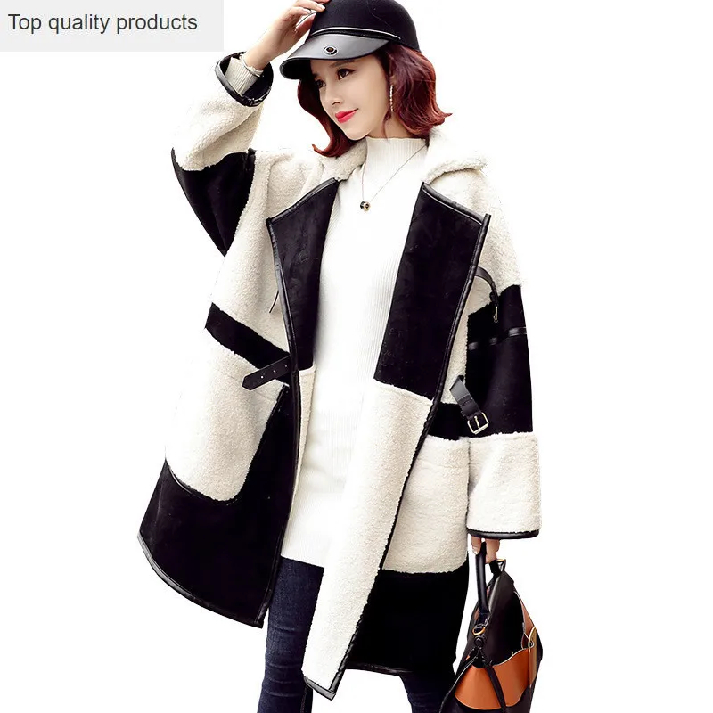 Модное женское Шерстяное Пальто 2020 новое осеннее и зимнее Свободное пальто