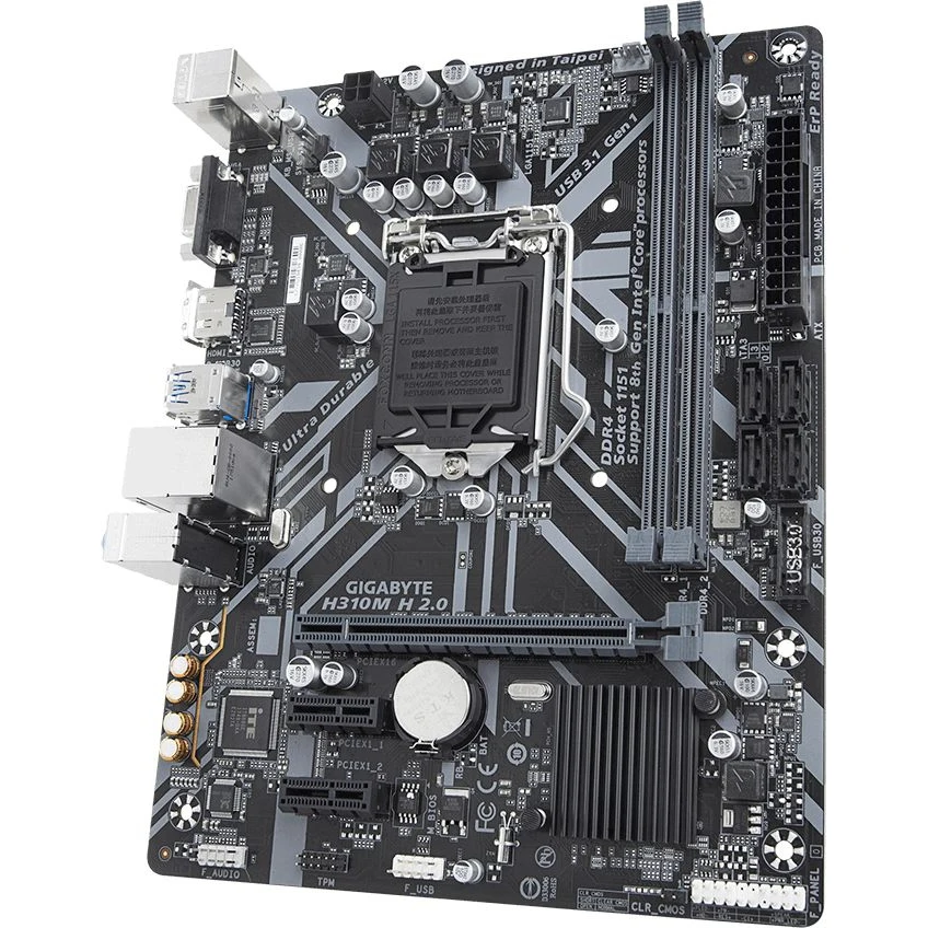 Материнская плата GIGABYTE H310M H 2.0