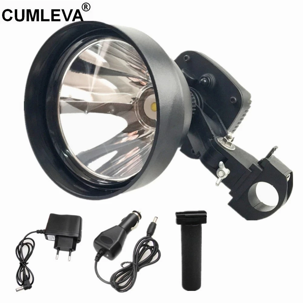 Ultra Bright 2500LM 25W LED Scope Gun Rifle Mounted Spotlight Weapon