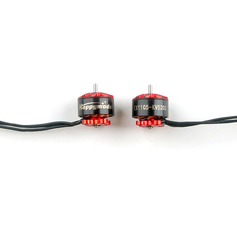 4 шт. EX1105 1105 5200KV 3-4S бесщеточный двигатель микро мини 1,5 мм вал с 4 парой 3025 пропеллеров комбо для зубочисток/веток здания