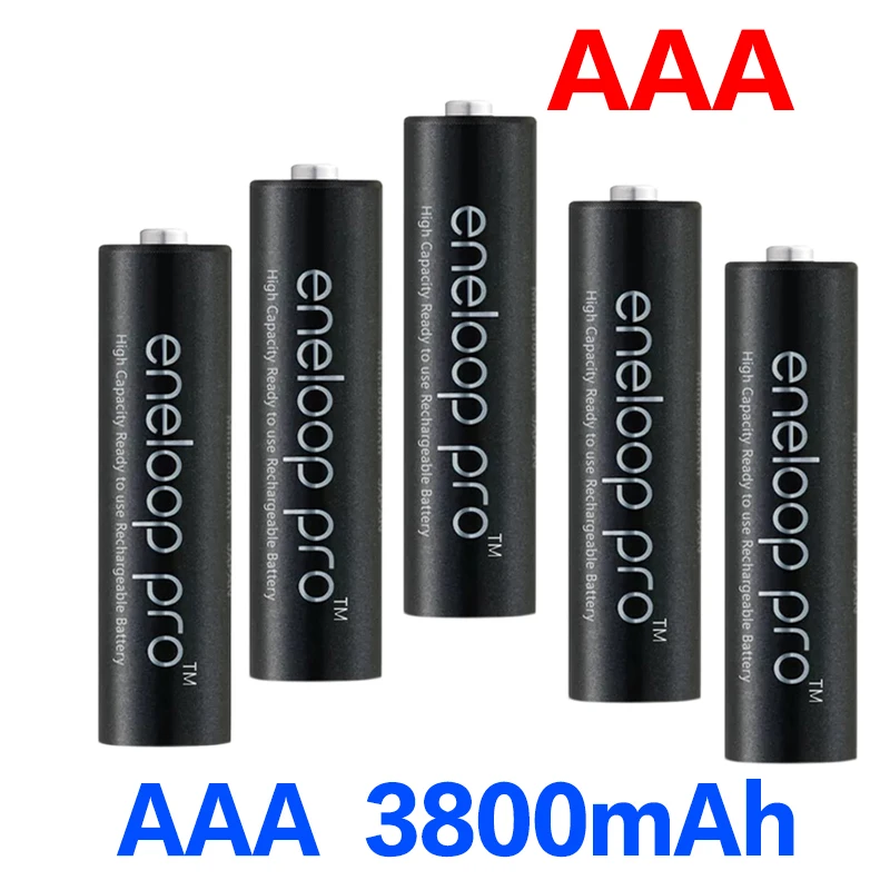 4 шт Panasonic Eneloop beat Original Pro AAA 3800mAh 1,2 V ni-mh камера лимфатические барабаны juguette с зарядным устройством