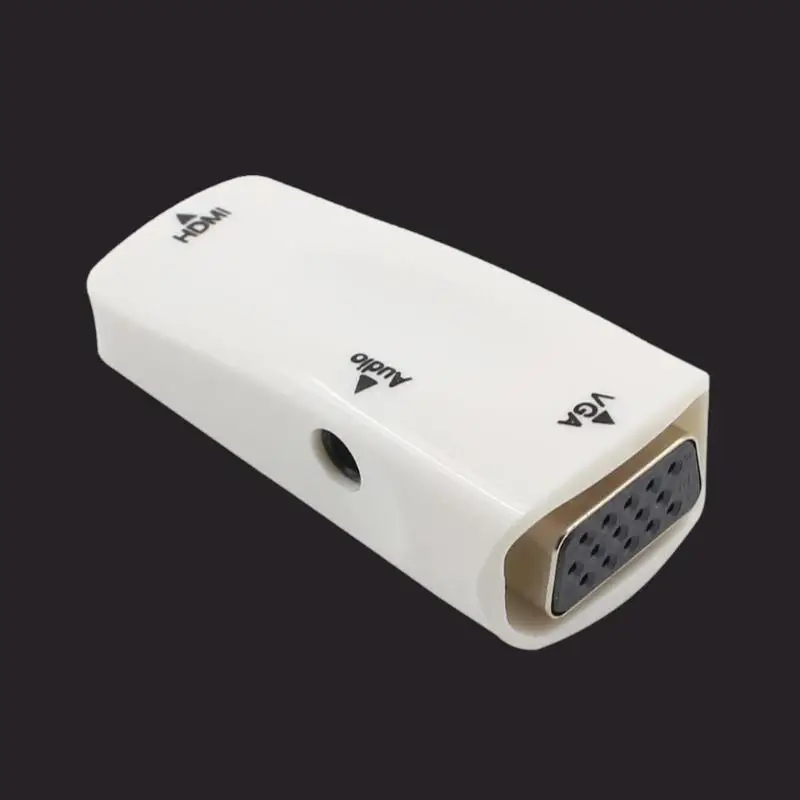 HDMI Женский вставной конвертер для VGA адаптер 1080P с 3,5 мм аудио кабель для ноутбука/мобильного телефона/DVD/планшета/камеры