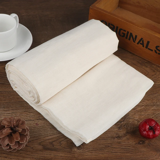 Cheese Cloth Fabric Premium Filter Butter Muslin Cloth for Butter Tofu Home  - AliExpress