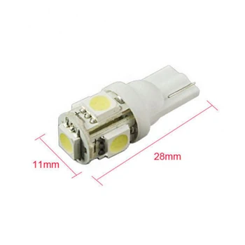 

Auto LED Lights 50Pcs Super bright 5-SMD Side indicator Replacement Parts