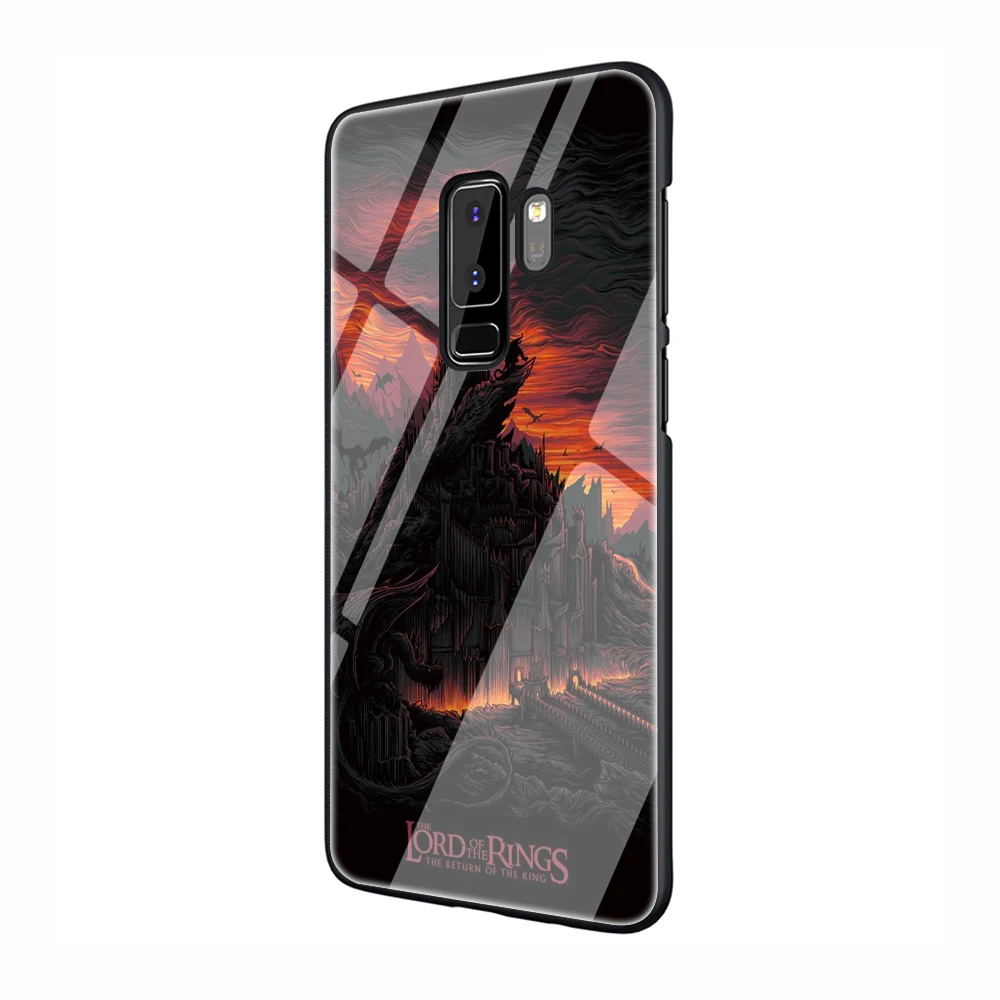 EWAU Властелин колец Стекло чехол для телефона для samsung Galaxy S7 8; большие размеры 9, 10; плюс 10 плюс Note8 9 10 плюс A10 20 30 40 50 60 70