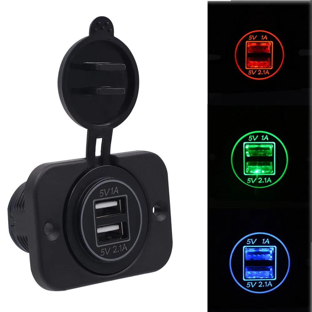 CARPRIE автомобильные Сменные устройства горячая Распродажа 5 в 3 1 А двойное USB