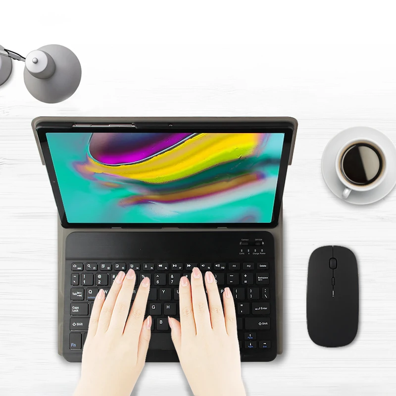 Чехол для Samsung Galaxy Tab S5E 10,5 SM-T720 T725 Bluetooth защитная накладка для клавиатуры из искусственной кожи чехол для планшета