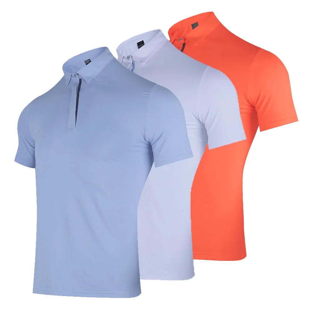 

Футболка для гольфа, с коротким рукавом, дышащая, из полиэстера, XS-4XL