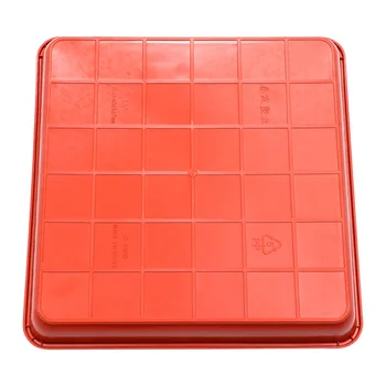 

Movable Plant Pot Square Ceramic Flower Pot Base Drip Tray Plastic Garden Balcony Tool Home Supplies for Succulent Flower (Red)
