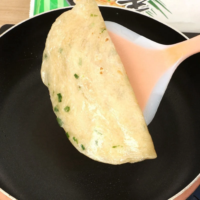 1PCS Silicone Shovel Baking& Pastry Spatulas Scraper Non-stick High Temperature Resistance Home Cooking Utensils for kitchen