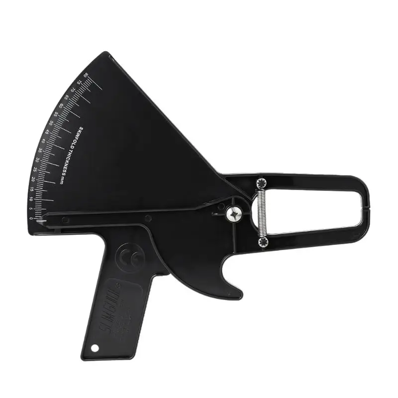 80mm Skinfold Caliper Body Fat Caliper Body Fitness Tester Analyzer Fat Measure Beauty Health Keeper Slimming Measurement Tool