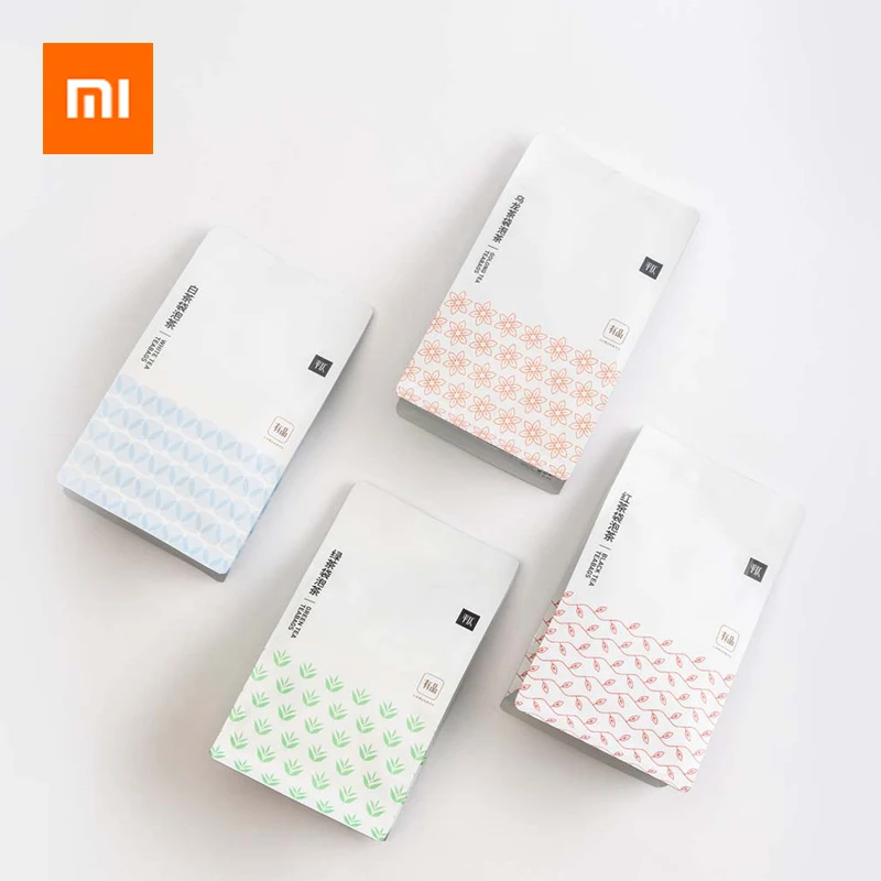 Xiaomi чай лист быстрорастворимый чай мешок натурального китайского чая Улун Зеленый чай белый чай пакетик черного чая 4 вкуса 20 упаковок