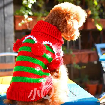 

Puppy Warm Coat Jumper Winter Sweater For Dog Knitted Winter Puppy Sweater Dog Turtleneck Winter Dogs Clothes 2019 New II50GMY