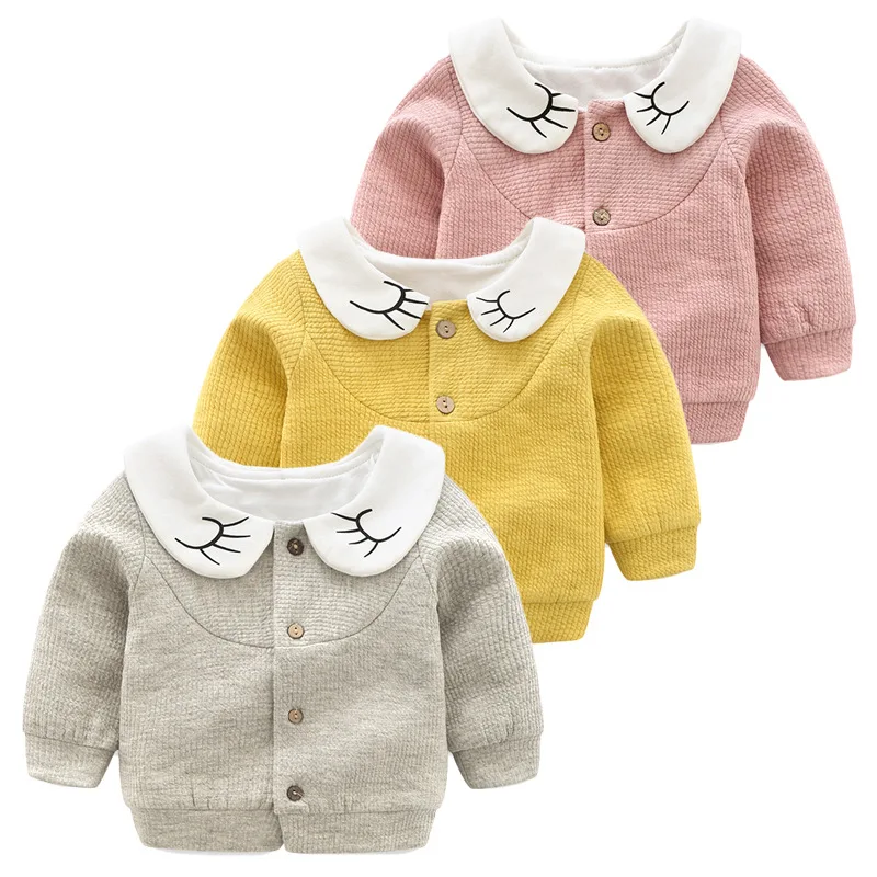 

Baby Coat Spring And Autumn 0-1-2-Year-Old Female Baby 6 Months Princess on Clothes Outer Wear 3 Girls Western Style Autumn And