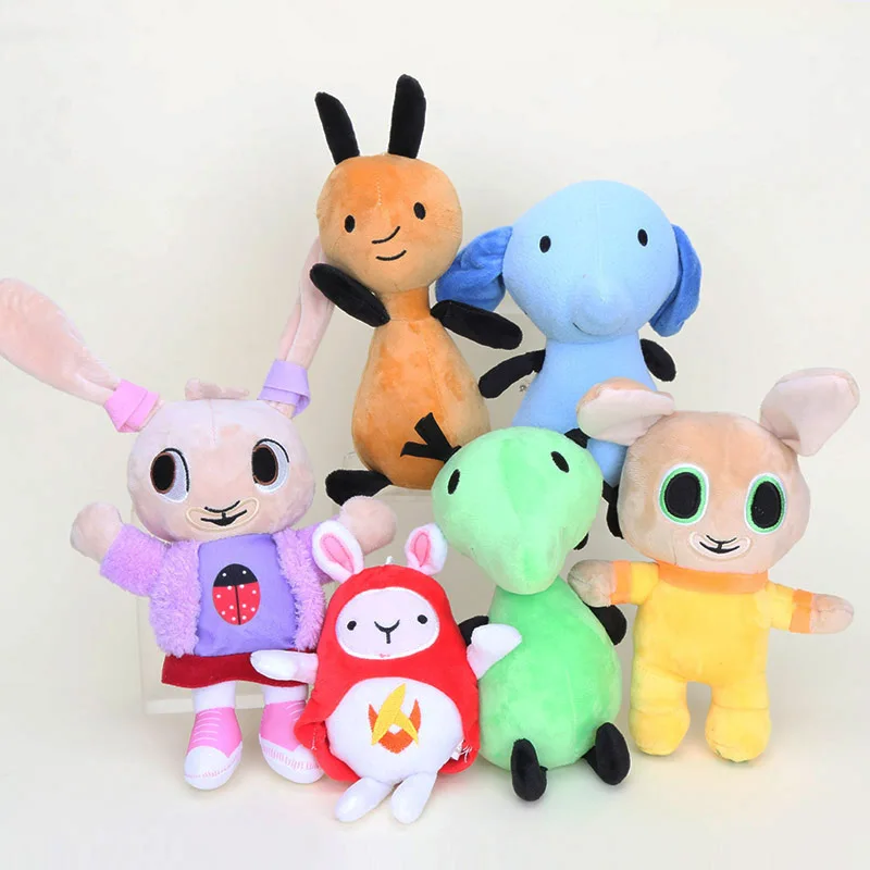 Плюшевая игрушка с кроликом sula flop Hoppity Voosh pando bing coco, мягкие куклы с кроликом, детские игрушки, рождественские подарки