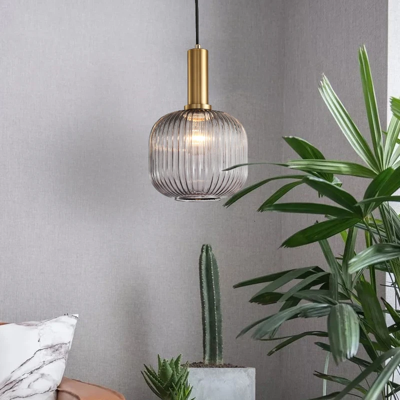 

deco maison hanglamp glass LED pendant lights luminaria pendente