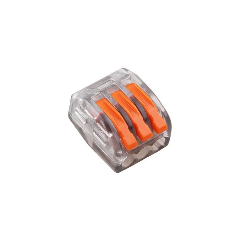 SJ-313 10-100 шт./лот 221 222-412 413 415 Мини Быстрый Соединитель проводов, универсальный кабель Разъемы, вставные терминал, светодиодный светильник коннектора - Цвет: SJ-313