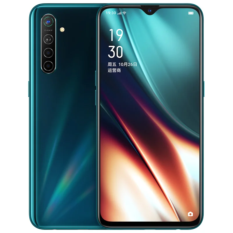 Оригинальный смартфон Oppo K5 4G LTE 6 4 дюйма 2340x1080 Super Amoled 8 ГБ ОЗУ 128 Гб ПЗУ 30 Вт Vooc