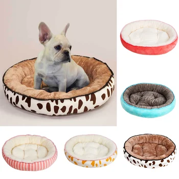 

Extra Comfy Washable Popular Floppy Pet Supplies Warming Nonslip Bottom Plush 1PC Hot Sale Cushion Kennel Dogs House Dog Bed
