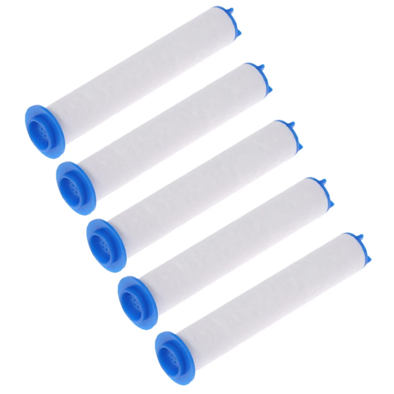 

5 Pieces of High Pressure Hand-Held Water Shower Filter Bathroom Bath Shower Filter Core Water Purification