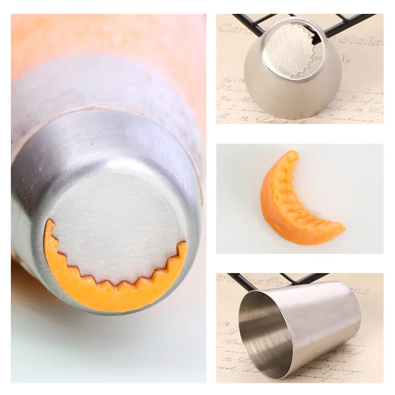Large Flower Icing Piping Nozzle Stainless Steel Dessert Cake Decorating Decoration Head Bakery Pastry Tips Kitchen Accessories