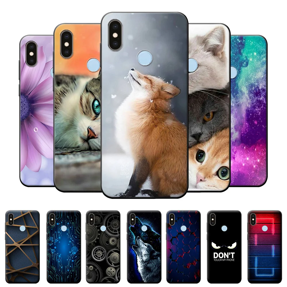Custodia Per Xiaomi Mi A2 Custodia Xiaomi Mi A2 Lite Morbido Silicone Telefono Coque Su Xiaomi Mi A2 Custodia Protettiva Per Xiaomi Mi A2 Lite