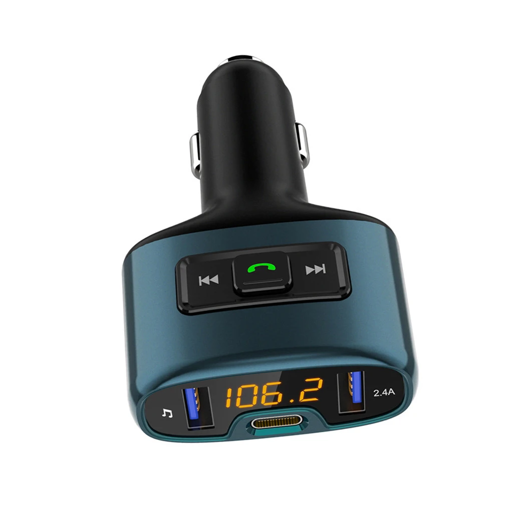 Автомагнитола Bluetooth аудио USB AUX MP3-плеер приемник громкой связи с VA экраном