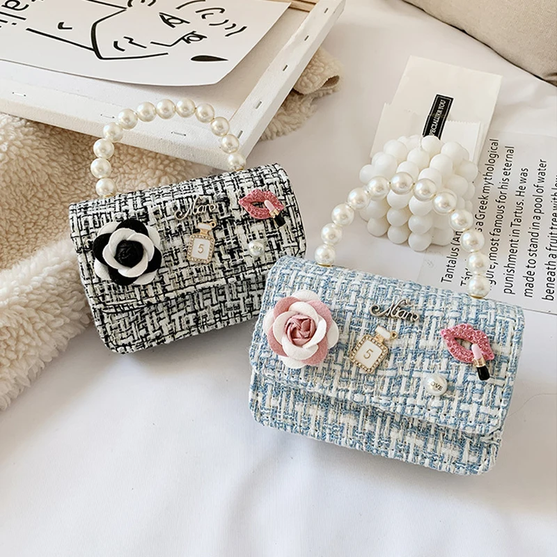 Mini Purses Handbags Coin-Pouch Crossbody-Bag Small Korean-Style Baby-Girls Princess