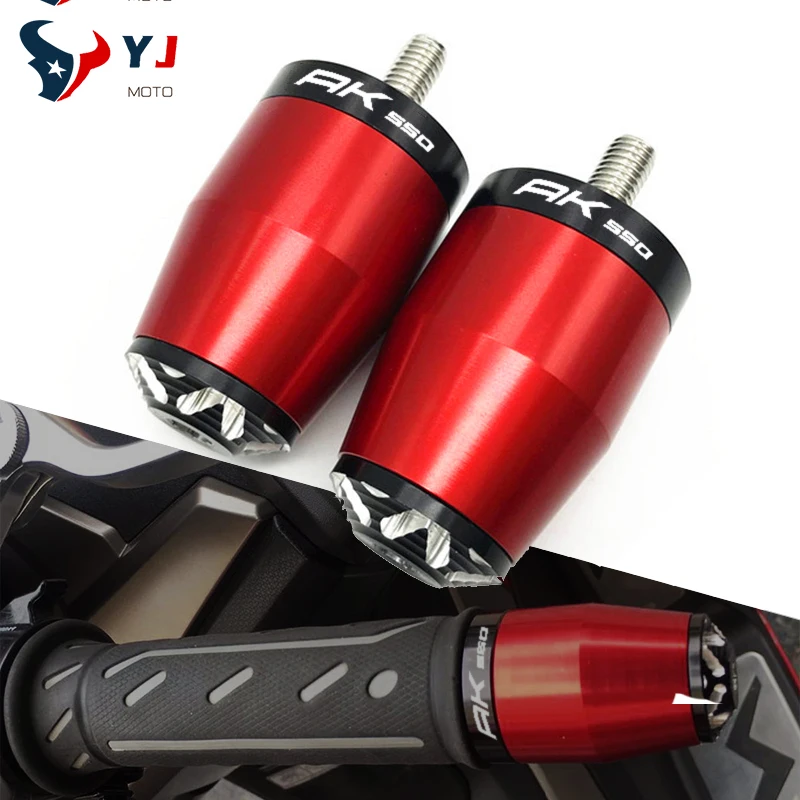 Аксессуары для мотоциклов KYMCO AK 550 AK550 2017-2020 2019 2018 Cnc ручки концы руля заглушка