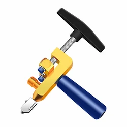 2 em 1 garrafa de vidro telha cortador aço tungstênio quebrando alicates espelho ferramenta de construção máquina abridor de cerâmica manual diy
